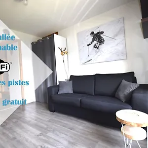 Au Pied Des Pistes B31, Chaleureux 4 Pers, Vue Sur La Vallée Imprenable Avec Wifi, Draps Non Compris Appartement